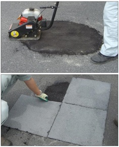 舗装の穴埋め補修サービスのご紹介